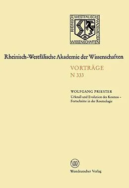 E-Book (pdf) Urknall und Evolution des Kosmos - Fortschritte in der Kosmologie von Wolfgang Priester
