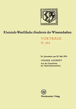 E-Book (pdf) Aus der Geschichte der Nachrichtentechnik von Volker Aschoff