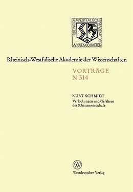 E-Book (pdf) Verlockungen und Gefahren der Schattenwirtschaft von Kurt Schmidt