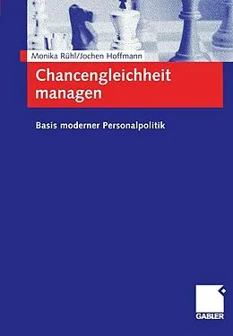 E-Book (pdf) Chancengleichheit managen von Monika Rühl, Jochen Hoffmann