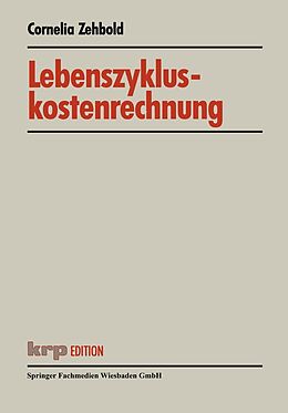 E-Book (pdf) Lebenszykluskostenrechnung von Cornelia Zehbold