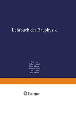 E-Book (pdf) Lehrbuch der Bauphysik von Peter Lutz