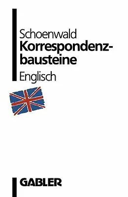 E-Book (pdf) Korrespondenzbausteine Englisch von Ulrich Schoenwald