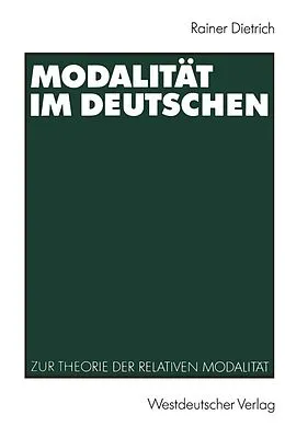 E-Book (pdf) Modalität im Deutschen von Rainer Dietrich