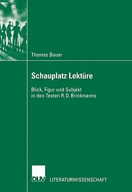 E-Book (pdf) Schauplatz Lektüre von Thomas Bauer