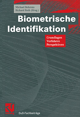 Kartonierter Einband Biometrische Identifikation von 