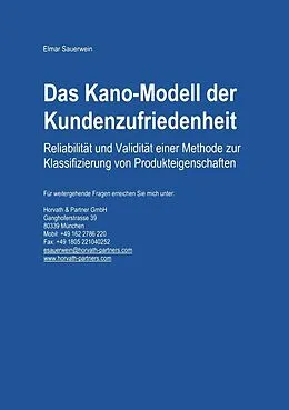 E-Book (pdf) Das Kano-Modell der Kundenzufriedenheit von Elmar Sauerwein