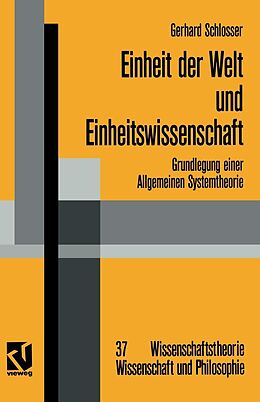 E-Book (pdf) Einheit der Welt und Einheitswissenschaft von Gerhard Schlosser
