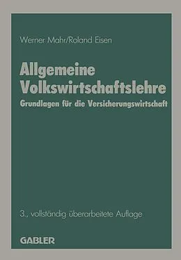 E-Book (pdf) Allgemeine Volkswirtschaftslehre von Werner Mahr