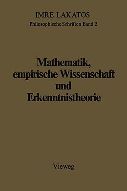 E-Book (pdf) Mathematik, empirische Wissenschaft und Erkenntnistheorie von Imre Lakatos