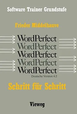 E-Book (pdf) Word Perfect Schritt für Schritt von Frieder Middelhauve