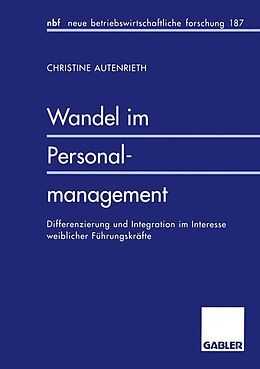 E-Book (pdf) Wandel im Personalmanagement von Christine Autenrieth