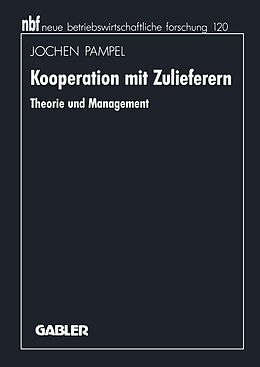 E-Book (pdf) Kooperation mit Zulieferern von Jochen Pampel