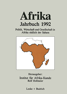 Kartonierter Einband Afrika Jahrbuch 1992 von 