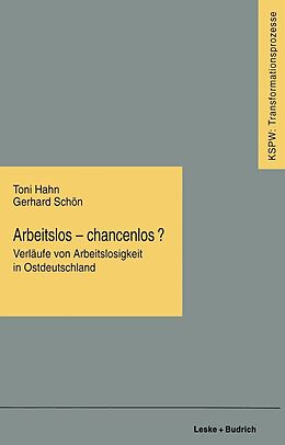 E-Book (pdf) Arbeitslos  chancenlos? von Toni Hahn, Gerhard Schön