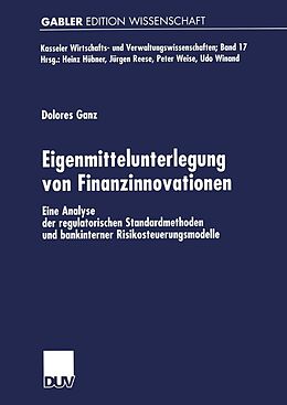 E-Book (pdf) Eigenmittelunterlegung von Finanzinnovationen von Dolores Ganz