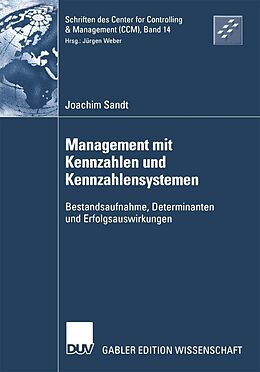 E-Book (pdf) Management mit Kennzahlen und Kennzahlensystemen von Joachim Sandt