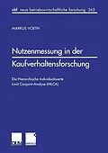 E-Book (pdf) Nutzenmessung in der Kaufverhaltensforschung von Markus Voeth