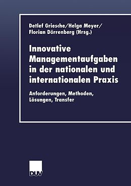 E-Book (pdf) Innovative Managementaufgaben in der nationalen und internationalen Praxis von 