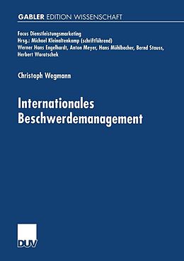 E-Book (pdf) Internationales Beschwerdemanagement von Christoph Wegmann