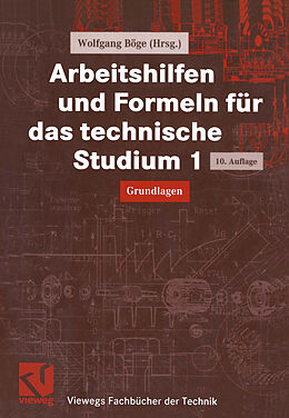 E-Book (pdf) Arbeitshilfen und Formeln für das technische Studium 1 von Alfred Böge