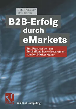 E-Book (pdf) B2B-Erfolg durch eMarkets von Michael Nenninger, Oliver Lawrenz
