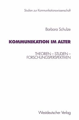 E-Book (pdf) Kommunikation im Alter von Barbara Schulze