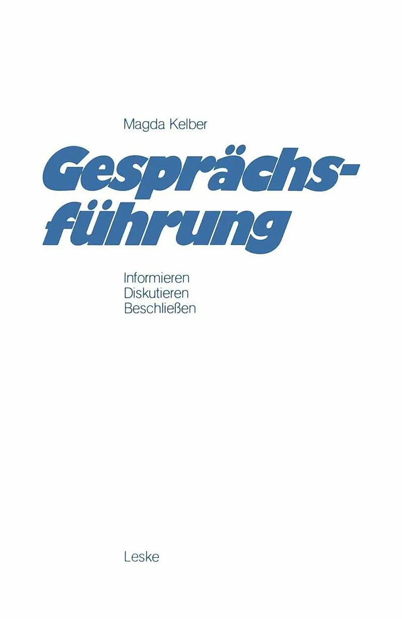 Gesprächsführung