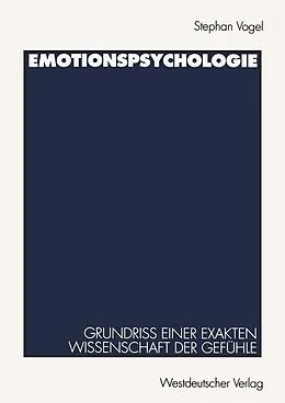 E-Book (pdf) Emotionspsychologie von Stephan Vogel