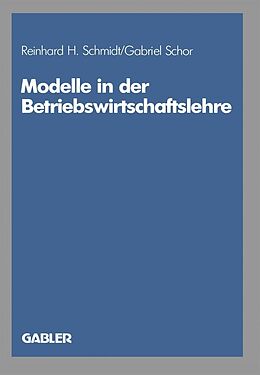 E-Book (pdf) Modelle in der Betriebswirtschaftslehre von 