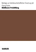 E-Book (pdf) Nichtlineare Preisbildung von Georg Tacke