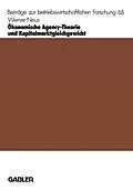 E-Book (pdf) Ökonomische Agency-Theorie und Kapitalmarktgleichgewicht von Werner Neus