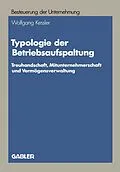 E-Book (pdf) Typologie der Betriebsaufspaltung von Wolfgang Kessler