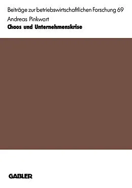 E-Book (pdf) Chaos und Unternehmenskrise von Andreas Pinkwart
