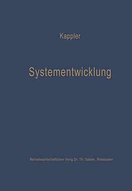 E-Book (pdf) Systementwicklung von Ekkehard Kappler