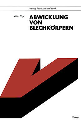 E-Book (pdf) Abwicklung von Blechkörpern von Alfred Böge