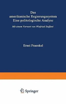 E-Book (pdf) Das amerikanische Regierungssystem von Ernst Fraenkel