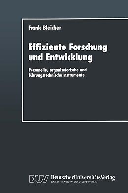E-Book (pdf) Effiziente Forschung und Entwicklung von Frank Bleicher