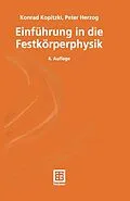 E-Book (pdf) Einführung in die Festkörperphysik von Konrad Kopitzki, Peter Herzog