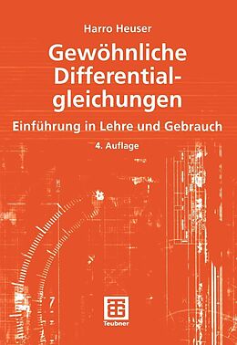 E-Book (pdf) Gewöhnliche Differentialgleichungen von Harro Heuser