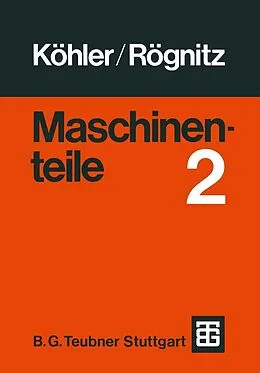 E-Book (pdf) Maschinenteile von G. Köhler