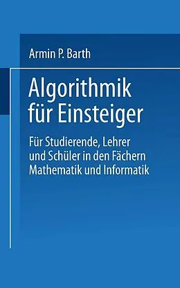 E-Book (pdf) Algorithmik für Einsteiger von Armin P. Barth