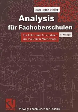 E-Book (pdf) Analysis für Fachoberschulen von Karl-Heinz Pfeffer