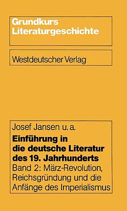 E-Book (pdf) Einführung in die deutsche Literatur des 19. Jahrhunderts von Josef Jansen