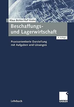 E-Book (pdf) Beschaffungs- und Lagerwirtschaft von Klaus Bichler, Ralf Krohn