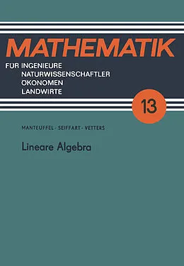 E-Book (pdf) Lineare Algebra von Egon Seiffart, Klaus Vetters