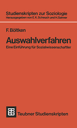 E-Book (pdf) Auswahlverfahren von Ferdinand Böltken