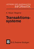 E-Book (pdf) Transaktionssysteme von Klaus Meyer-Wegener