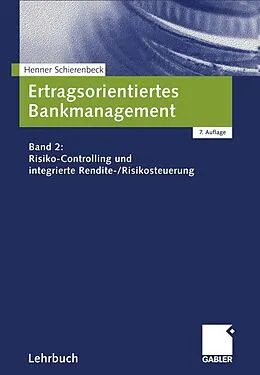 E-Book (pdf) Ertragsorientiertes Bankmanagement von Henner Schierenbeck