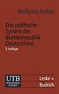 E-Book (pdf) Das politische System der Bundesrepublik Deutschland von 